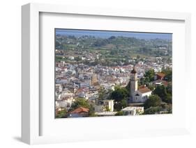 View over City Rooftops, Zakynthos Town, Zakynthos (Zante) (Zakinthos)-Ruth Tomlinson-Framed Photographic Print