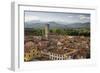 View over City to San Frediano from Atop Torre Guinigi, Lucca, Tuscany, Italy, Europe-Stuart Black-Framed Photographic Print