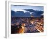 View over City with Hassan II Mosque, Third Largest Mosque in World, Casablanca, Morocco-Gavin Hellier-Framed Photographic Print