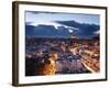 View over City with Hassan II Mosque, Third Largest Mosque in World, Casablanca, Morocco-Gavin Hellier-Framed Photographic Print