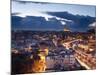 View over City with Hassan II Mosque, Third Largest Mosque in World, Casablanca, Morocco-Gavin Hellier-Mounted Photographic Print