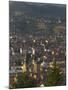 View Over City with Orthodox Cathedral in Foreground, Sarajevo, Bosnia, Bosnia-Herzegovina-Graham Lawrence-Mounted Photographic Print