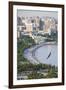 View over Coast of Baku, Baku Bay, Azerbaijan-Michael Runkel-Framed Photographic Print