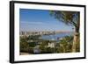 View over Coast of Baku, Baku Bay, Azerbaijan-Michael Runkel-Framed Photographic Print