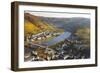 View over Cochem and the Mosel River in Autumn-Miles Ertman-Framed Photographic Print