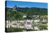 View over Cochem with Cochem Castle in the Background-Michael Runkel-Stretched Canvas