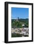 View over Cochem with Cochem Castle in the Background-Michael Runkel-Framed Photographic Print