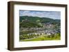 View over Cochem with its Castle, Moselle Valley, Rhineland-Palatinate, Germany, Europe-Michael Runkel-Framed Photographic Print