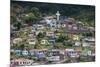 View over Colourful Houses in Cachoeira, Bahia, Brazil, South America-Michael Runkel-Mounted Photographic Print