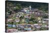 View over Colourful Houses in Cachoeira, Bahia, Brazil, South America-Michael Runkel-Stretched Canvas