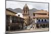View over Convento Y Templo La Merced Church, Cuzco, Peru, South America-Yadid Levy-Mounted Photographic Print