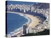 View Over Copacabana, Rio De Janeiro, Brazil, South America-Olivier Goujon-Stretched Canvas