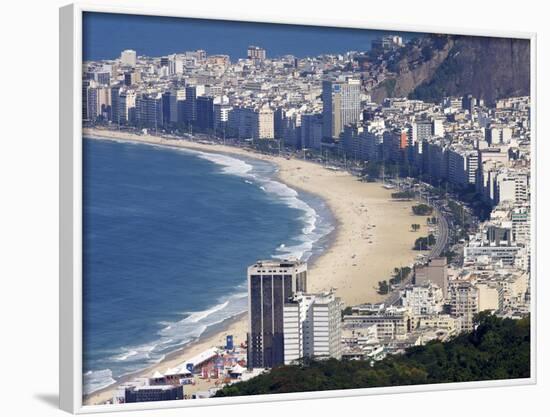 View Over Copacabana, Rio De Janeiro, Brazil, South America-Olivier Goujon-Framed Photographic Print