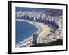 View Over Copacabana, Rio De Janeiro, Brazil, South America-Olivier Goujon-Framed Photographic Print