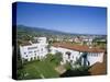 View Over Courthouse Towards the Ocean, Santa Barbara, California, USA-Adrian Neville-Stretched Canvas