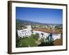 View Over Courthouse Towards the Ocean, Santa Barbara, California, USA-Adrian Neville-Framed Photographic Print