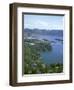 View Over Crater Lake, Sete Citades, San Miguel, Azores Islands, Portugal, Atlantic-David Lomax-Framed Photographic Print