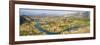 View over Dalyan River from the ancient ruins of Kaunos, Dalyan, Anatolia, Turkey Minor, Eurasia-Matthew Williams-Ellis-Framed Photographic Print