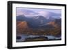 View over Derwentwater of Newlands Valley, Lake District Nat'l Pk, Cumbria, England, UK-Ian Egner-Framed Photographic Print