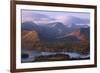 View over Derwentwater of Newlands Valley, Lake District Nat'l Pk, Cumbria, England, UK-Ian Egner-Framed Photographic Print