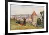 View over Dieppe from the Cliffs Above the Chateau, C.1865-John Absolon-Framed Giclee Print