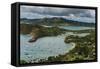 View over English Harbour, Antigua, Antigua and Barbuda, West Indies, Carribean, Central America-Michael Runkel-Framed Stretched Canvas