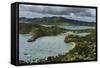 View over English Harbour, Antigua, Antigua and Barbuda, West Indies, Carribean, Central America-Michael Runkel-Framed Stretched Canvas