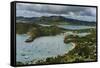 View over English Harbour, Antigua, Antigua and Barbuda, West Indies, Carribean, Central America-Michael Runkel-Framed Stretched Canvas