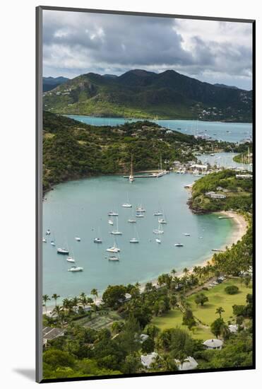 View over English Harbour, Antigua, Antigua and Barbuda, West Indies, Carribean, Central America-Michael Runkel-Mounted Photographic Print