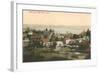 View over Essex, Connecticut-null-Framed Art Print