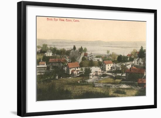 View over Essex, Connecticut-null-Framed Art Print