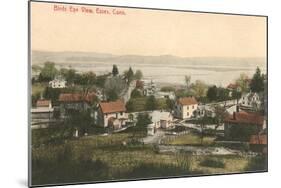 View over Essex, Connecticut-null-Mounted Art Print