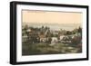 View over Essex, Connecticut-null-Framed Art Print