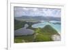 View over Five Islands Harbour, Antigua, Leeward Islands, West Indies, Caribbean, Central America-Frank Fell-Framed Photographic Print