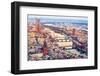 View over Frankfurt Am Main at Sunset-S Borisov-Framed Photographic Print