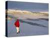 View Over Frozen Lake Furusjoen, Rondablikk, Norrway, Scandinavia-David Poole-Stretched Canvas