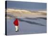 View Over Frozen Lake Furusjoen, Rondablikk, Norrway, Scandinavia-David Poole-Stretched Canvas