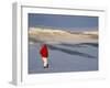 View Over Frozen Lake Furusjoen, Rondablikk, Norrway, Scandinavia-David Poole-Framed Photographic Print