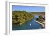 View over Gaios Harbour, Paxos, the Ionian Islands, Greek Islands, Greece, Europe-Neil Farrin-Framed Photographic Print