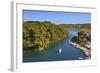 View over Gaios Harbour, Paxos, the Ionian Islands, Greek Islands, Greece, Europe-Neil Farrin-Framed Photographic Print