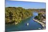 View over Gaios Harbour, Paxos, the Ionian Islands, Greek Islands, Greece, Europe-Neil Farrin-Mounted Photographic Print