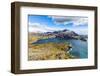 View over Godthul, South Georgia, Antarctica, Polar Regions-Michael Runkel-Framed Photographic Print