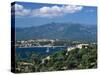 View over Golfe De Porto Vecchio, Porto Vecchio, South East Corsica, Corsica, France, Mediterranean-Stuart Black-Stretched Canvas