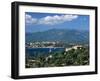 View over Golfe De Porto Vecchio, Porto Vecchio, South East Corsica, Corsica, France, Mediterranean-Stuart Black-Framed Photographic Print