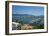 View over Gongja from the Gongsanseong Castle, South Chungcheong Province, South Korea, Asia-Michael-Framed Photographic Print