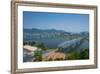 View over Gongja from the Gongsanseong Castle, South Chungcheong Province, South Korea, Asia-Michael-Framed Photographic Print