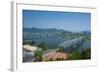 View over Gongja from the Gongsanseong Castle, South Chungcheong Province, South Korea, Asia-Michael-Framed Photographic Print