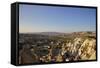 View over Goreme, Cappadocia, Anatolia, Turkey, Asia Minor, Eurasia-Simon Montgomery-Framed Stretched Canvas