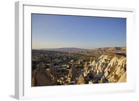 View over Goreme, Cappadocia, Anatolia, Turkey, Asia Minor, Eurasia-Simon Montgomery-Framed Photographic Print