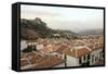 View over Grazalema Village at Parque Natural Sierra De Grazalema, Andalucia, Spain, Europe-Yadid Levy-Framed Stretched Canvas